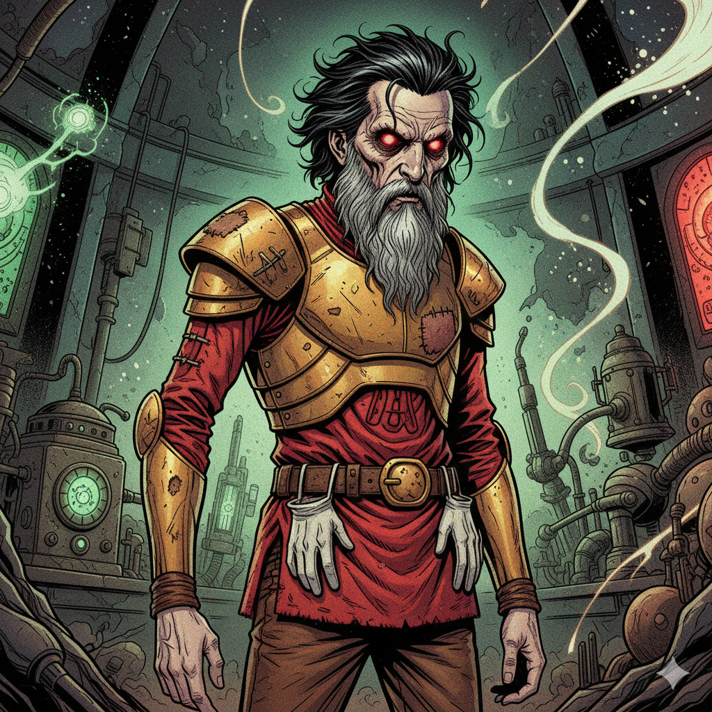 Ilustración del interior de la TARDIS